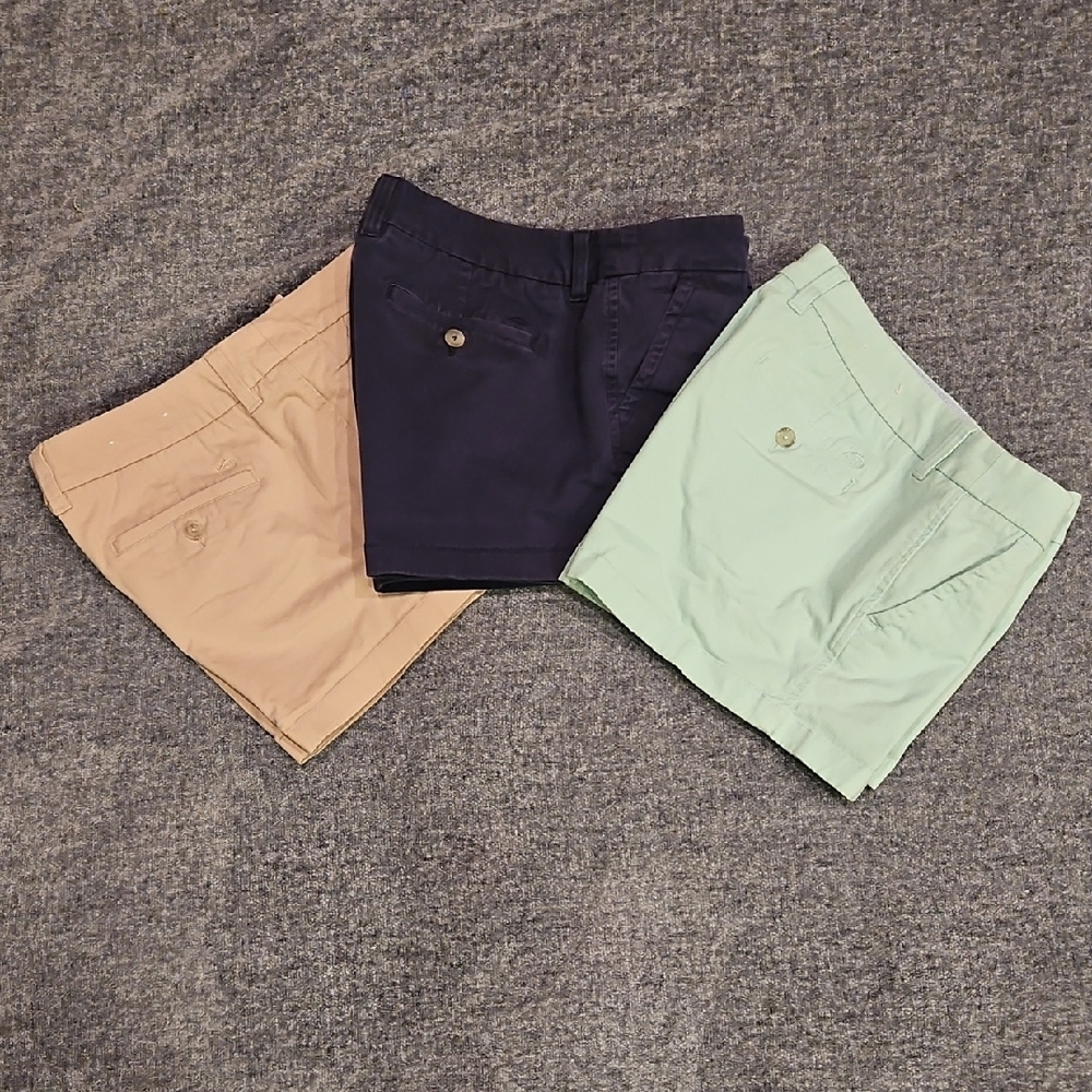 Set Of 3 Woman's Southern Tide 3" Leah Shorts, sz8